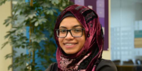 Student Fatima wide